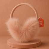 Winter Ear Muffs – Soft & Warm for Cold NZ Days showcasing soft faux fur design on a stylish display.
